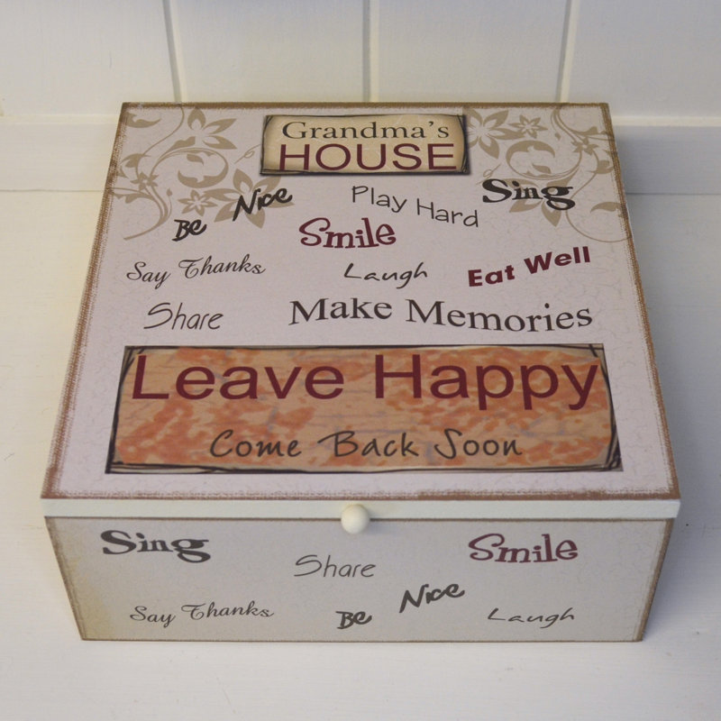 Bethune Handmade Wooden Memory Box