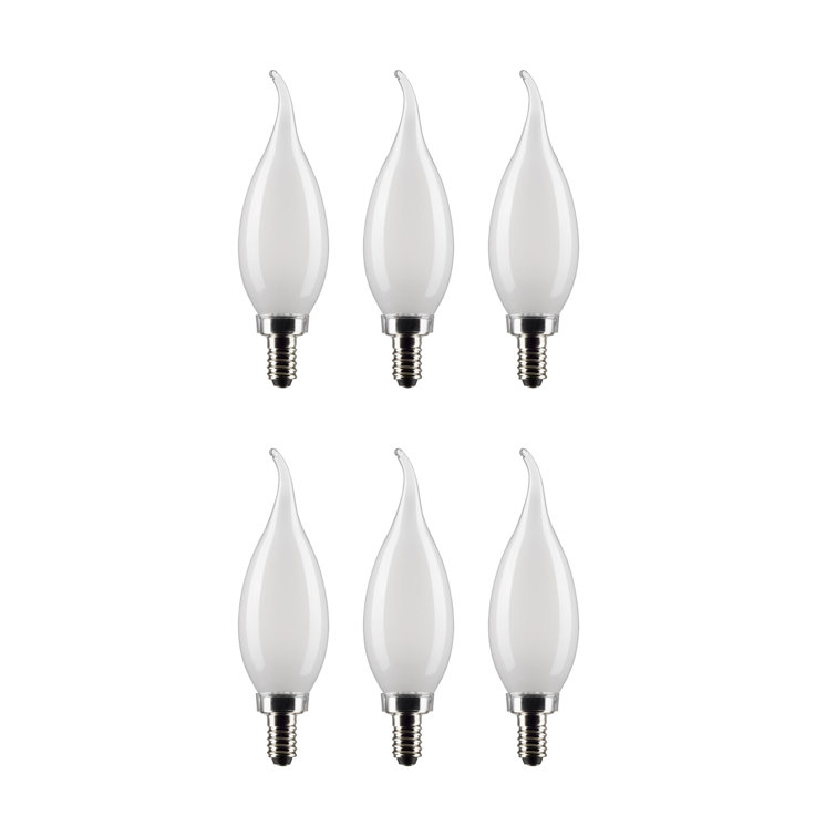 60 Watt Equivalent CA10 E12/Candelabra Dimmable LED Bulb