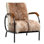 Laney Goat Hide Upholstered Occasional Chair