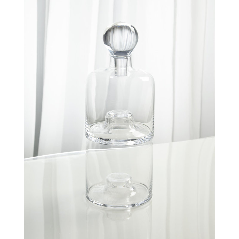 Carafe à décanter double empilable