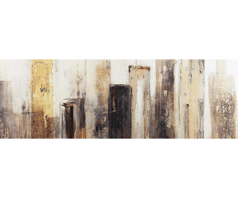 «Earthy Tones City» sur toile