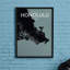 Honolulu City Map 1 Piece Wall Art-595854673