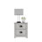 Bhure 20.8" 2 Drawer Nightstand-1094294641