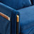 Velvet Multi-position adjustable Sofa with 2 Detachable Arm Pockets-445078446-457133296