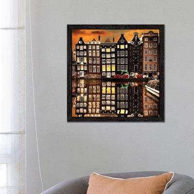 Amsterdam II by Enzo Romano - Print on Canvas