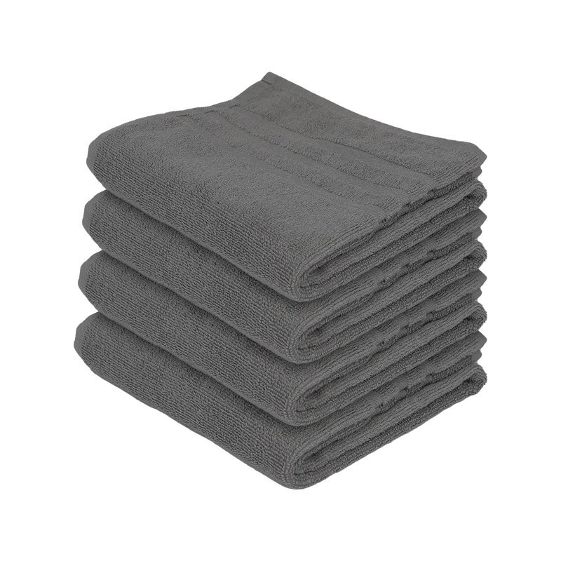Cotton Bath Towels, Charcoal