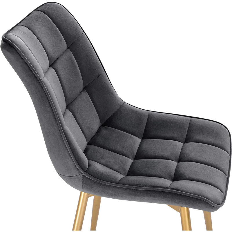 Stalnaker Upholstered Dining Chair, Gray