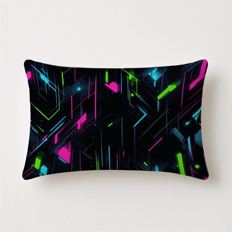 Luminous Spark Indoor And Outdoor Pillow, Rectangle 20"H x 14"W