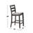 5-pcs Counter Height Set, Grey-1357304294