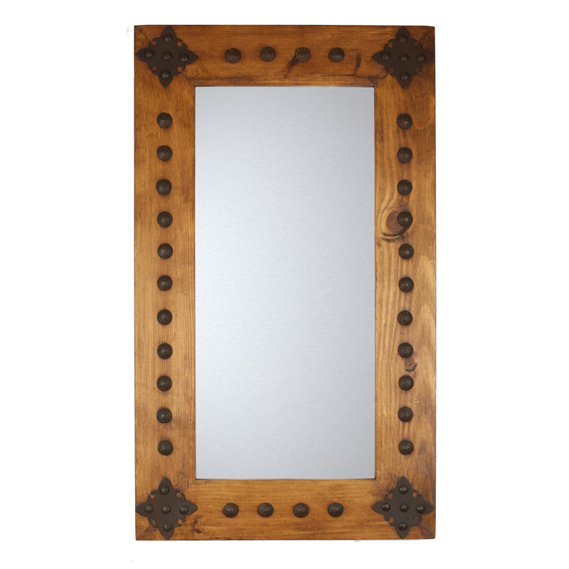 Poyen Wood Wall Mirror