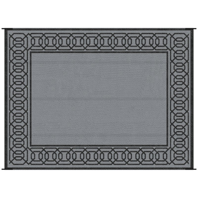 Outsunny Reversible Outdoor Rug