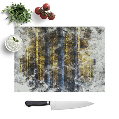Sunlight Forest Vol.3 Watercolour Chopping Board