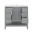 Ensemble de meuble-lavabo 36 po avec armoire et tiroirs 36 po-151262932