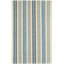 Long Slade Indigo Handwoven Cotton Rug-1550822323