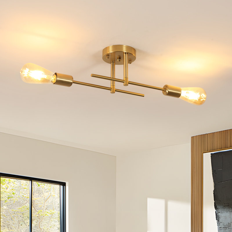 Flush Mount, Gold