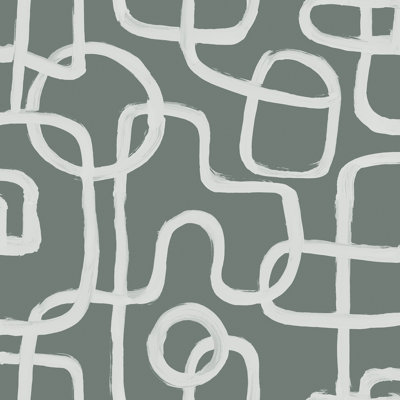Fernan Modern Peel & Stick Geometric Wallpaper