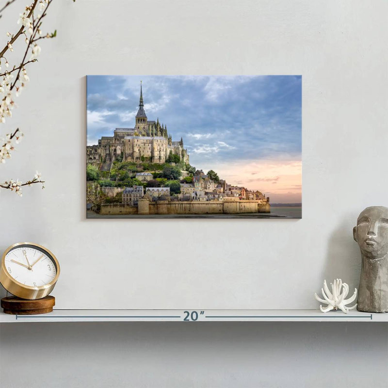 Adella - Mont Saint-Michel historique, H 8 po x l 12 po