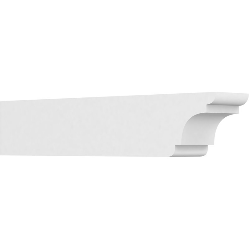 5"W x 6"H x 30"L Standard New Brighton Architectural Grade PVC Rafter Tail, 6"H x 5"W x 30"D