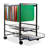 19'' H x 15.4'' W File Cart with Wheels