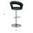 Norica Swivel Upholstered Adjustable Height Counter Stool with Metal Frame-28390770