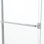 Porte de baignoire semi-encadrée Classic L 56,06 "x H 56" Classic