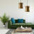 11.75"W Jiles Gold Metal Pendant Light