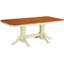 Cet ensemble de salle à manger 9 pièces comprend une table de salle à manger rectangulaire avec feuille papillon et 8 chaises de cuisine, babeurre et cerise
