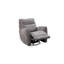 Fauteuil inclinable pivotant en microfibre Cozy-112357172