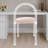 Modern Minimalist Acrylic Chair, Makeup Chair, Acrylic Clear Desk Chair- 15.75"(D)*15.75"(W)*28.35"(H)-1522669577