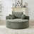 Boneless Sponge Single Sofa,fluffy Modern Sleeper Chair-1897849656-1897849657