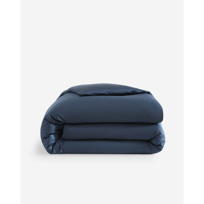 Natural Premium Duvet Cover, Full Duvet Cover, Midnight