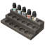 Wood 17 Compartment Makeup Organiser-352435245