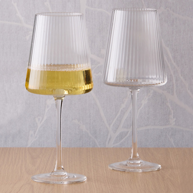 Empire Wine Glasses, Clear