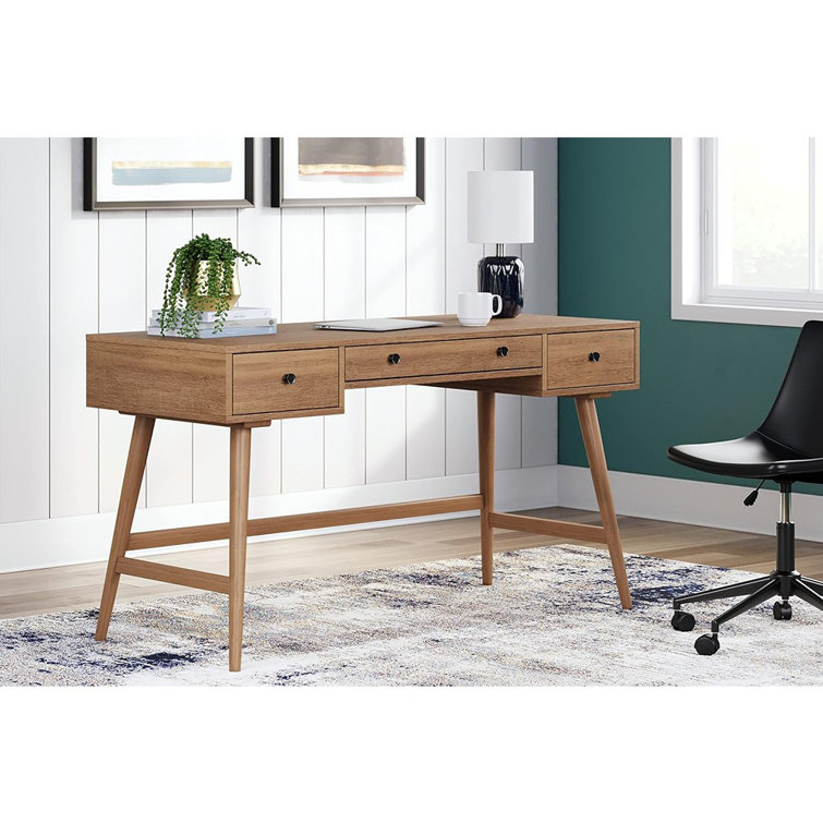 Signature Design by Ashley Thadamere Home Office Desk & Reviews