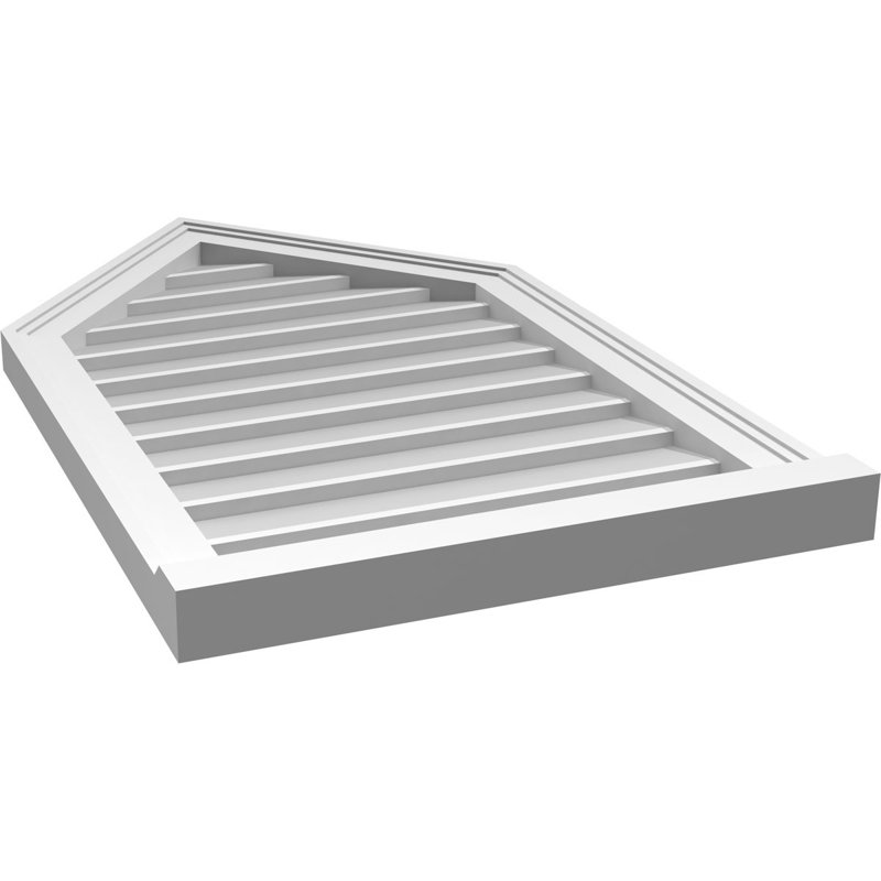 Ventilateur à pignon en uréthane non-fonctionnel Signature, H 34 po x l 20 po x P 2 po