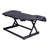  46 in. Black Height Adjustable Corner Standing Desk Converter Dual Monitor Riser with Gas Spring Assist Design-233147159