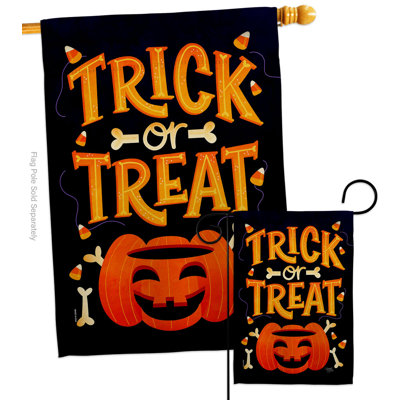 Double Sided 40'' H x 28'' W Polyester Halloween