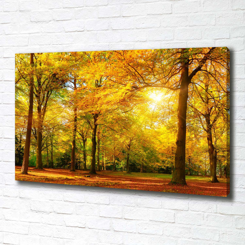 Autumn Forest - Wrapped Canvas Print