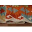 Tapis oriental réversible en laine Kilim 6 x 8