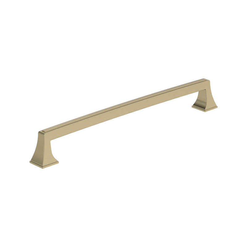Poignée barre Mulholland, Champagne doré, 3.75"
