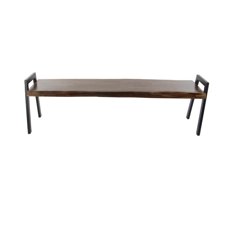 Banc en bois massif