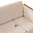 Scandinavian Modern 79" Cotton Blend Sofa-966998807