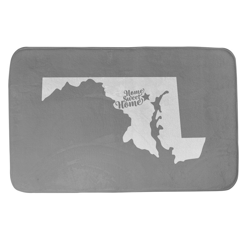 Tapis pour salle de bain baltimore doux, l 21 po x L 34 po, Gris
