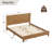Dajon Solid Wood Platform Bed-268042873-268042878