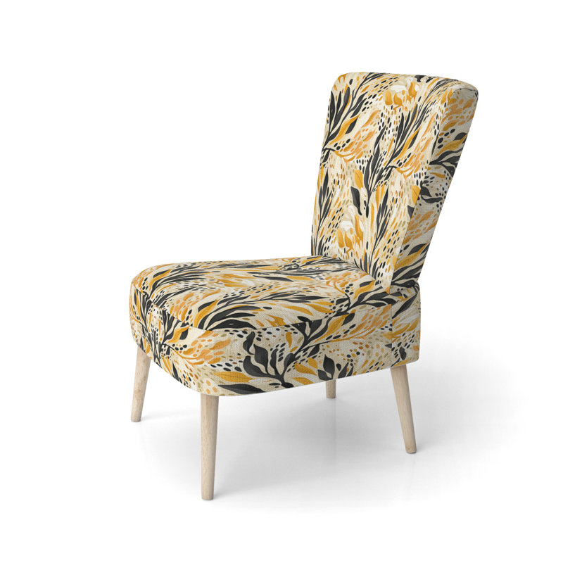 Soft Botanical Hues - Chaise d'appoint rembourrée