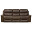  2 Piece Genuine Leather Reclining Living Room Set