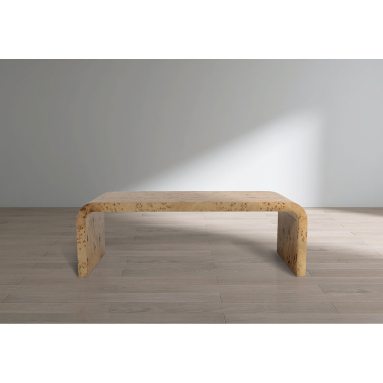 Cresthill Solid Wood Sled Coffee Table