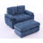 Double Sofa Recliner with Manual Adjustable Backrest and USB Charging Station-2142871103