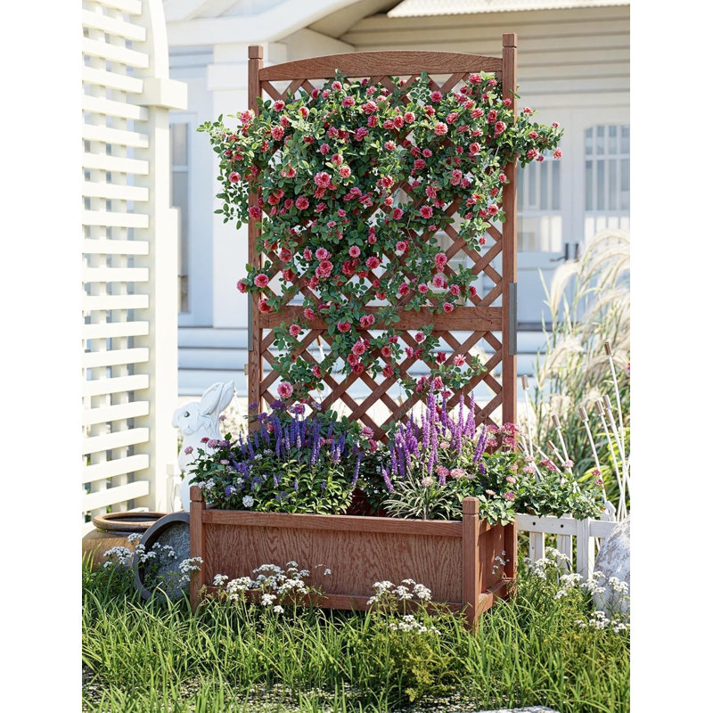 Wood Wall Planter