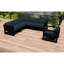 Avion 6 Piece Sectional Set - Black-387827687-376409132